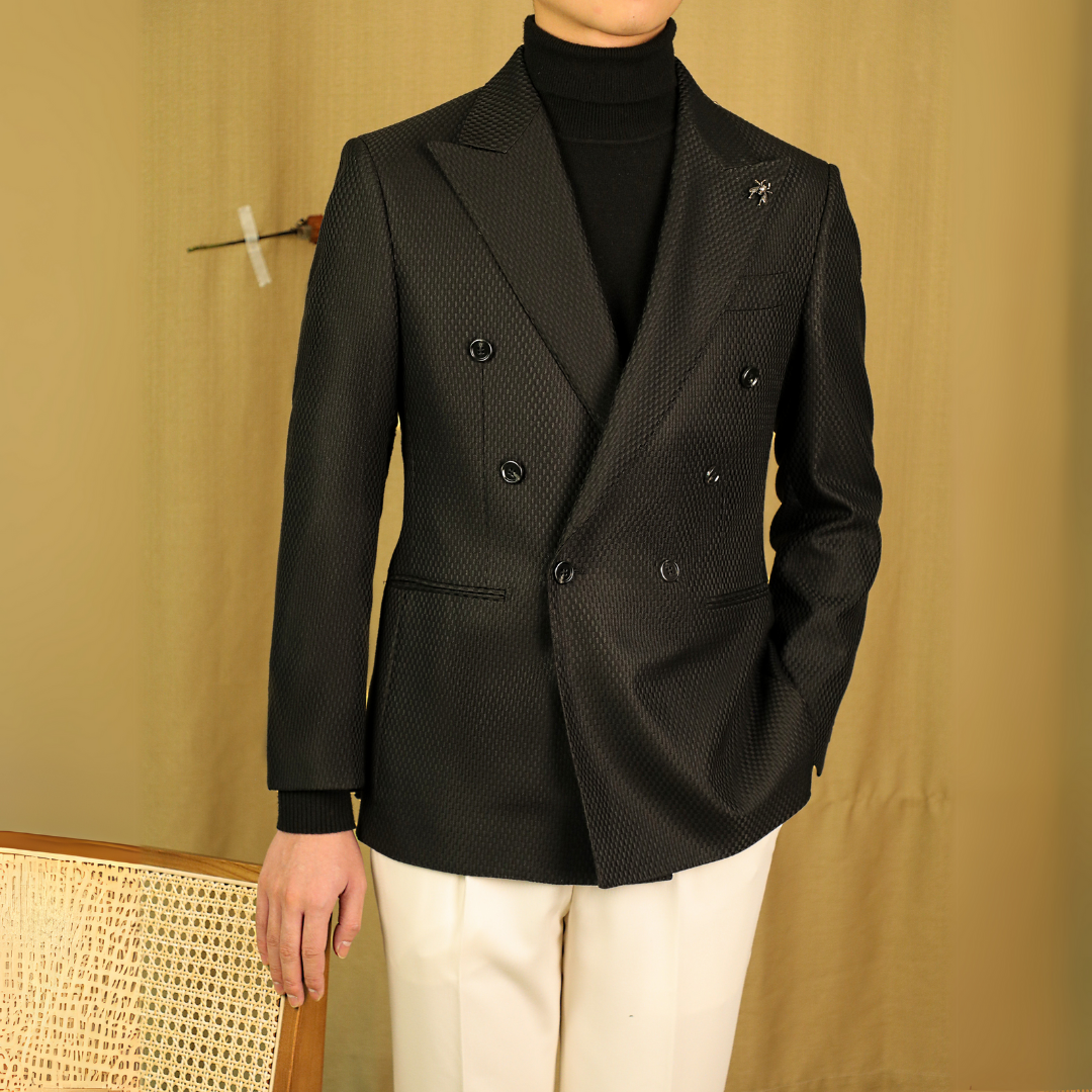 Veroza Checkered Blazer