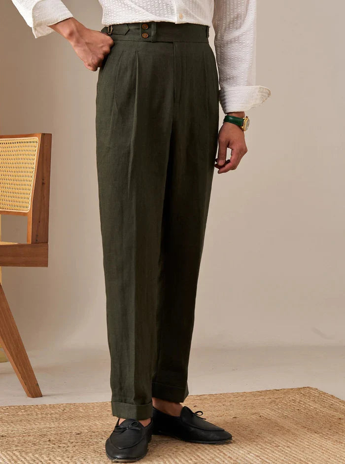 Costume de Linho Transpassado Looped LS035
