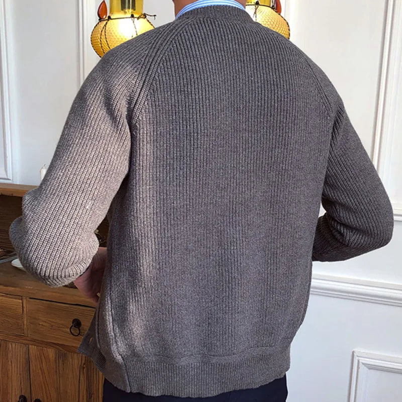 Cardigan Masculino Looped Tricô