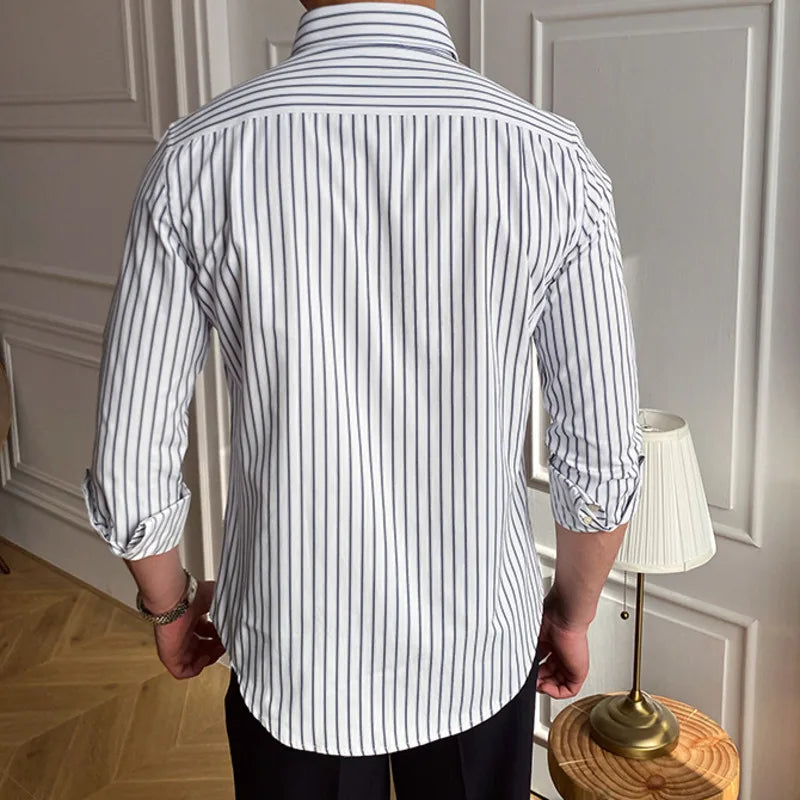 Camisa Social Masculina Looped LS016
