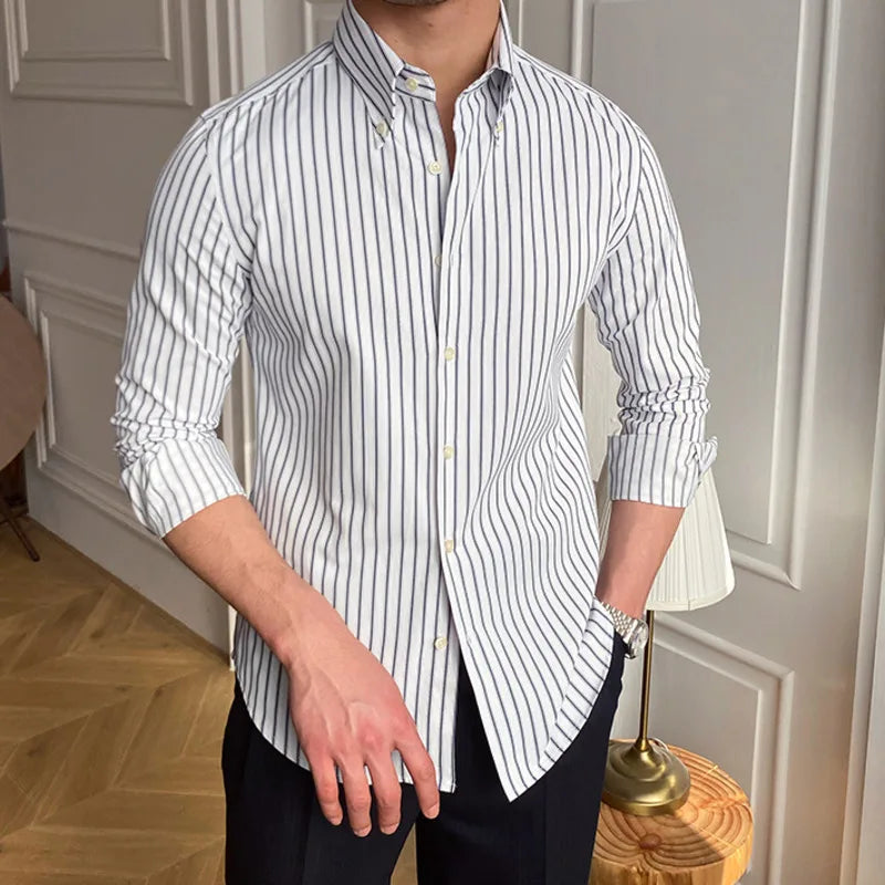 Camisa Social Masculina Looped LS016