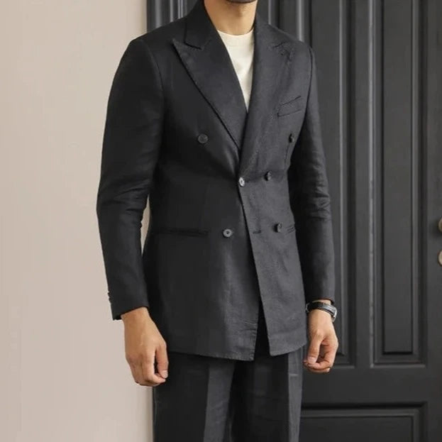Costume de Linho Transpassado Looped LS035