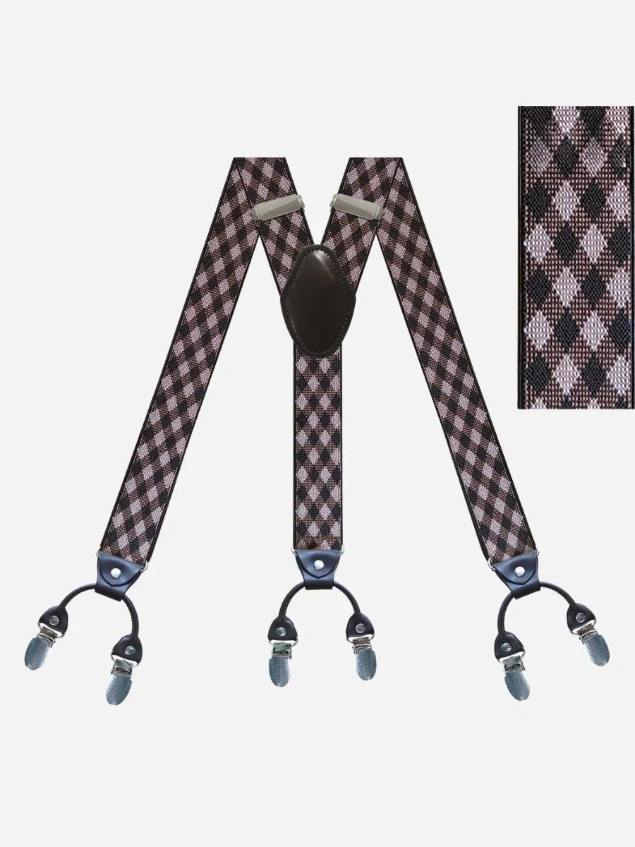 Suspensórios Loops com 6 presilhas