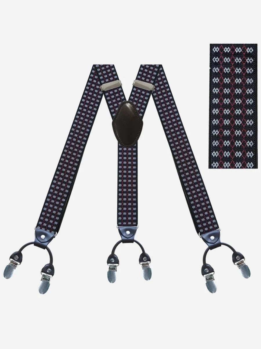 Suspensórios Loops com 6 presilhas