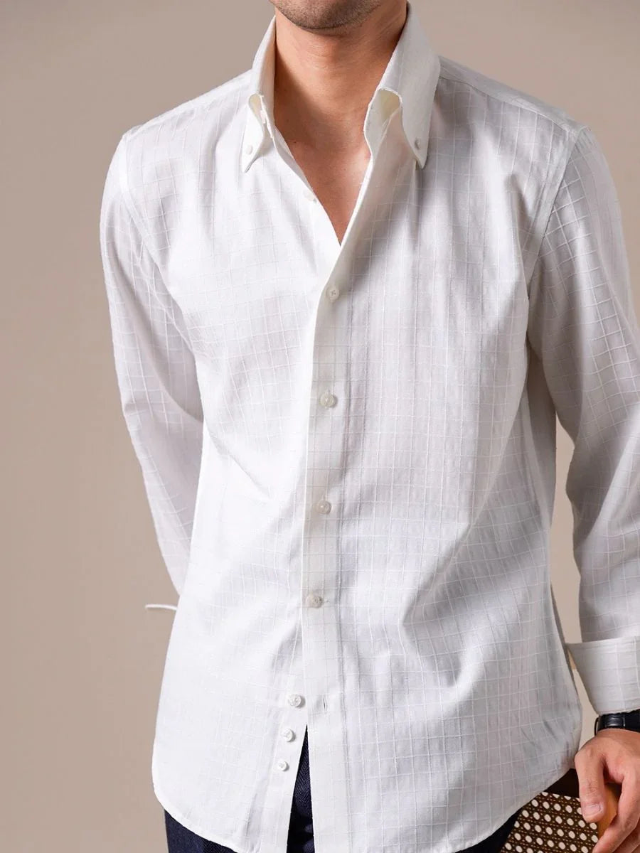 Loops Square Button-Down Shirt